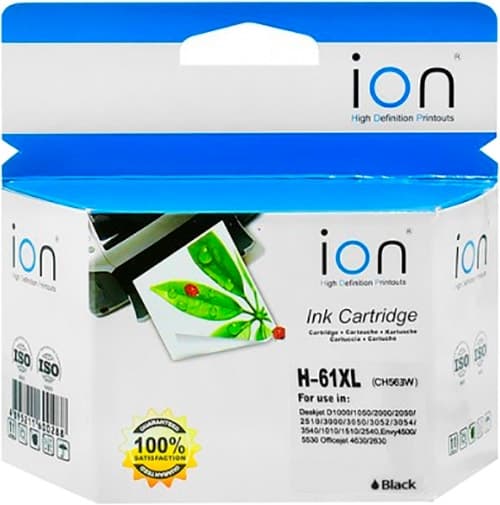 Cartucho de Tinta Ion H-61XL-CH563W 20ml - Preto