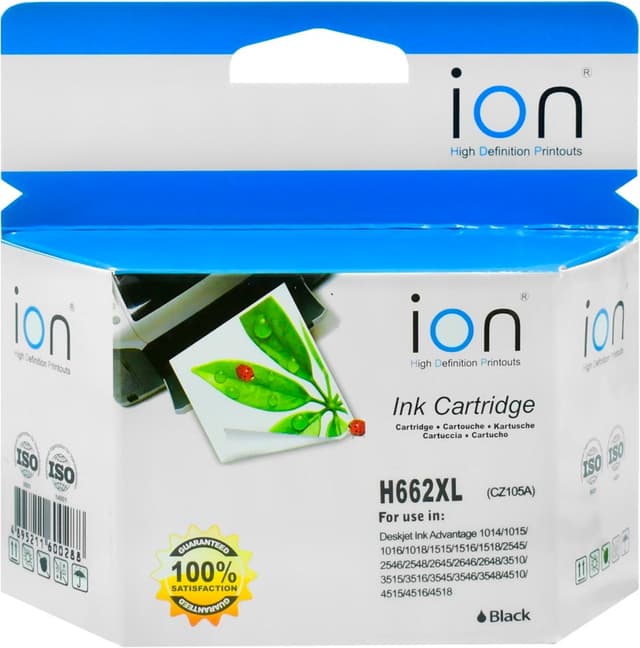 Cartucho de Tinta Ion H662XL 24ml - Preto