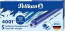 Anúncio: Cartucho de tintas para caneta Pelikan GTP/5 4001 - azul (5 peças)