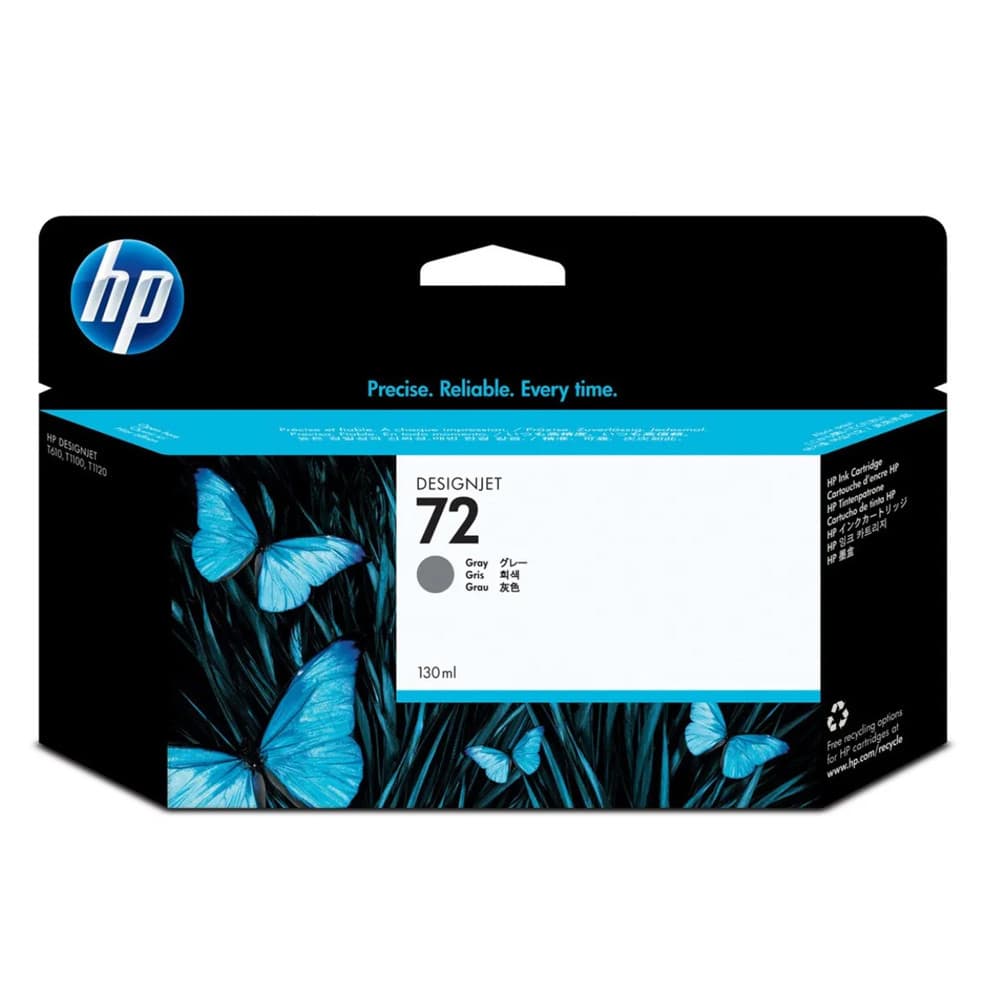 Cartucho Hp 72 130ml Cinza