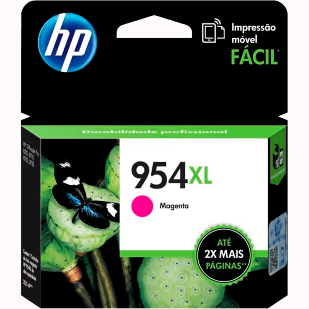Cartucho de Tinta Hp 954XL 20ml Magenta L0S65AL