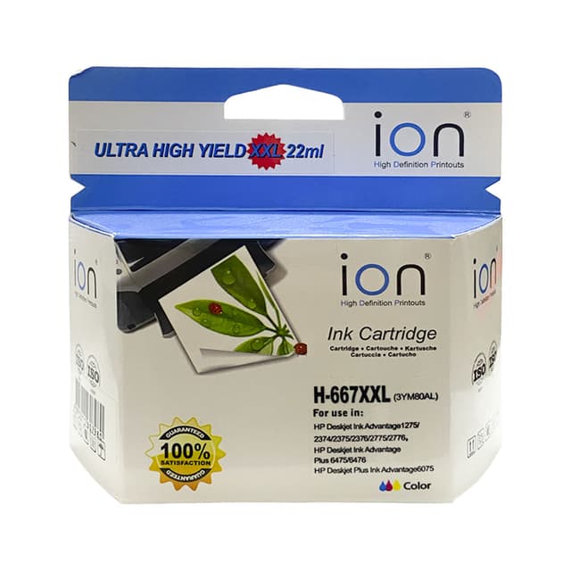 Cartucho Ion H-667XXL Color