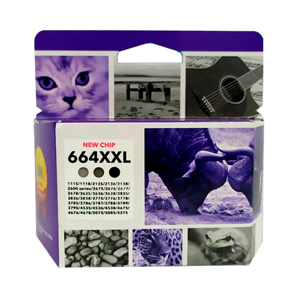 Cartucho de Tinta Magma 664XL Preto