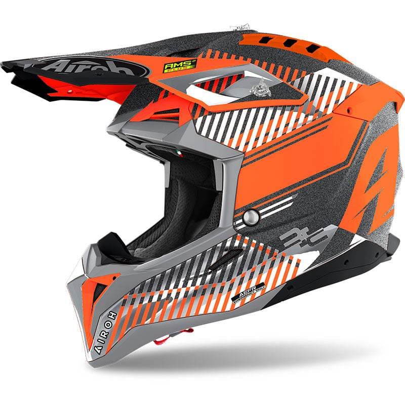 Capacete Airoh Aviator 3 Wave Amarelo Fosco Tamanho L