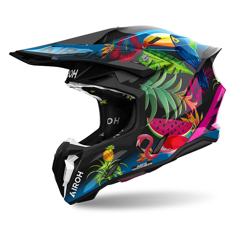 Capacete Airoh Twist 3 Amazonia Tamanho S