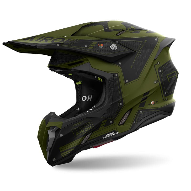 Capacete Airoh Twist 3 Military L