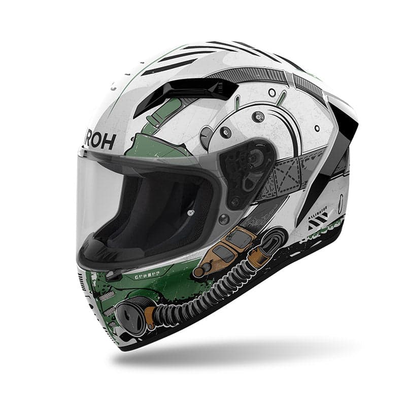 Capacete Integral Airoh Connor Alligator Gloss Tamanho L