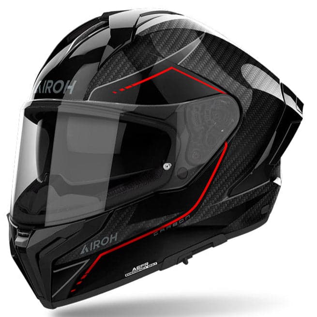 Capacete Integral Airoh Matryx Carbon Stylish - Carbon Stylish / S