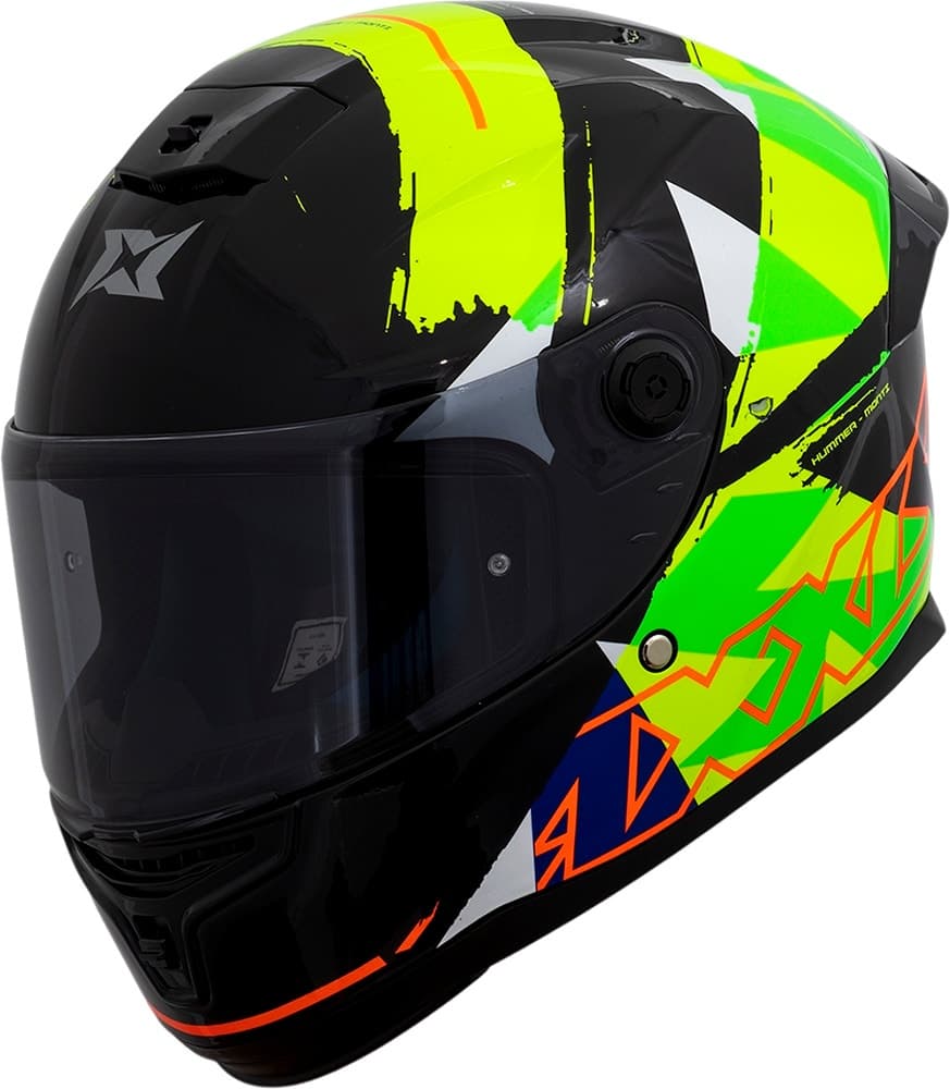 Capacete Axxis Hummer S Monti B13 - Tamanho L (59-60) - Amarelo Fosco
