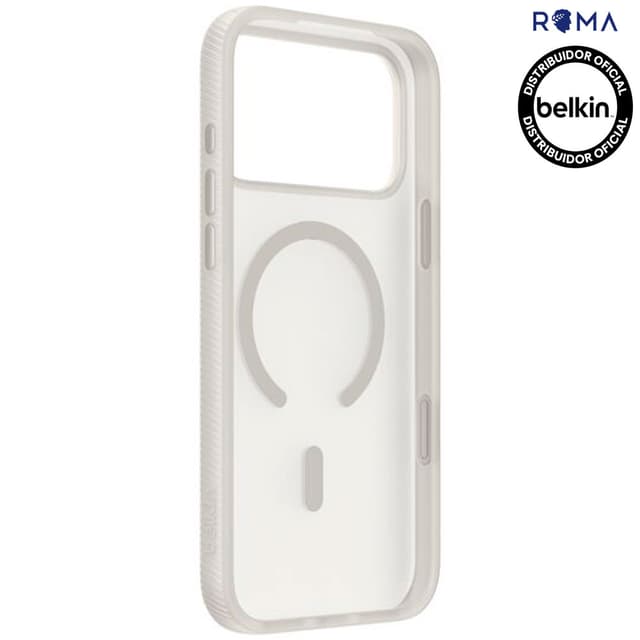 Capa Belkin iPhone 17 Pro Max SheerForce Grip Candy Areia – MSA036FQSA