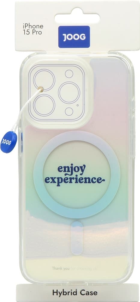 Capa Joog para iPhone 15 Pro Magsafe Three Colors Electroplating