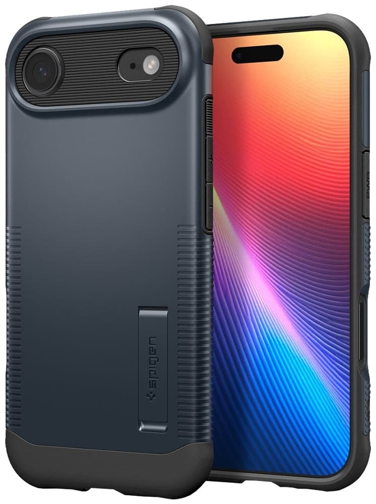 Capa Spigen para iPhone 17 Air 6.6" Slim Armor Acs09619 Metal Slate (MagFit)