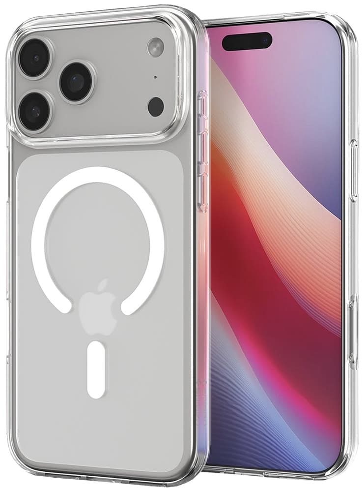 Capa Spigen para iPhone 17 Pro 6.3" Crystal Flex Acs09630 Branco Transparente (MagFit)
