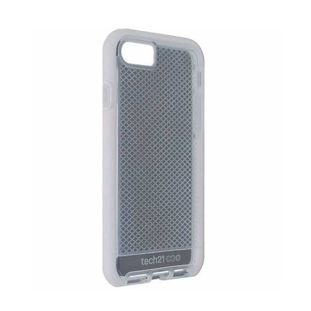Case Tech21 Evo Check para iPhone 8/7 - Clear White