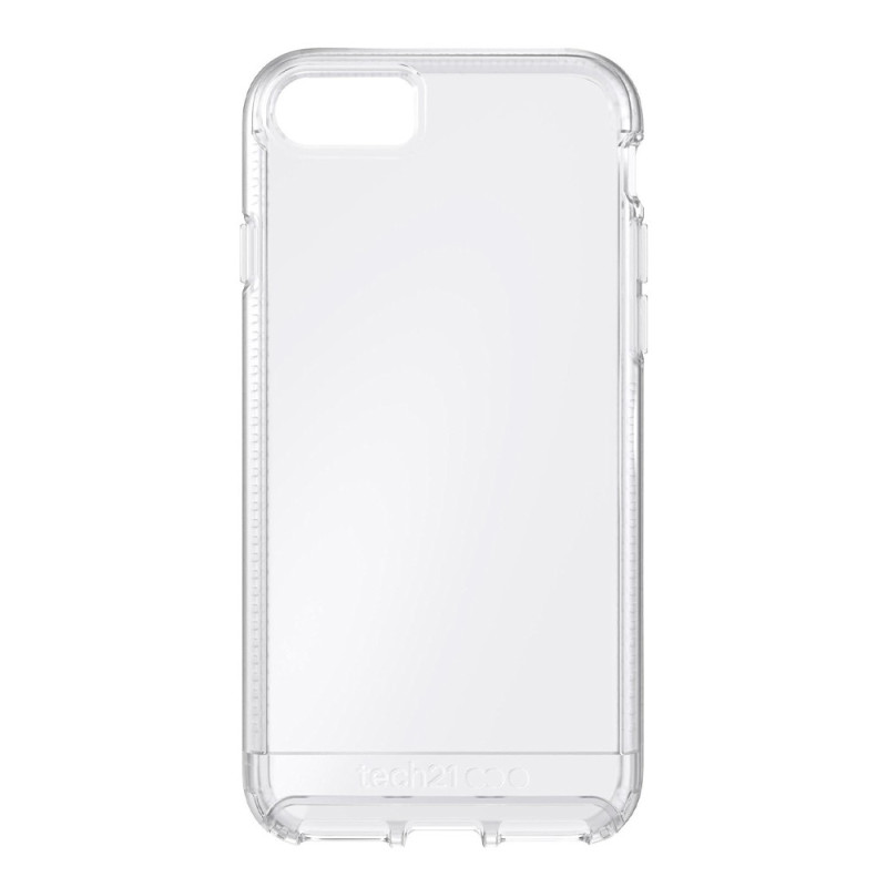 Capa Tech21 Impact Clear Slim para iPhone 8/7 - Transparente/Fosco