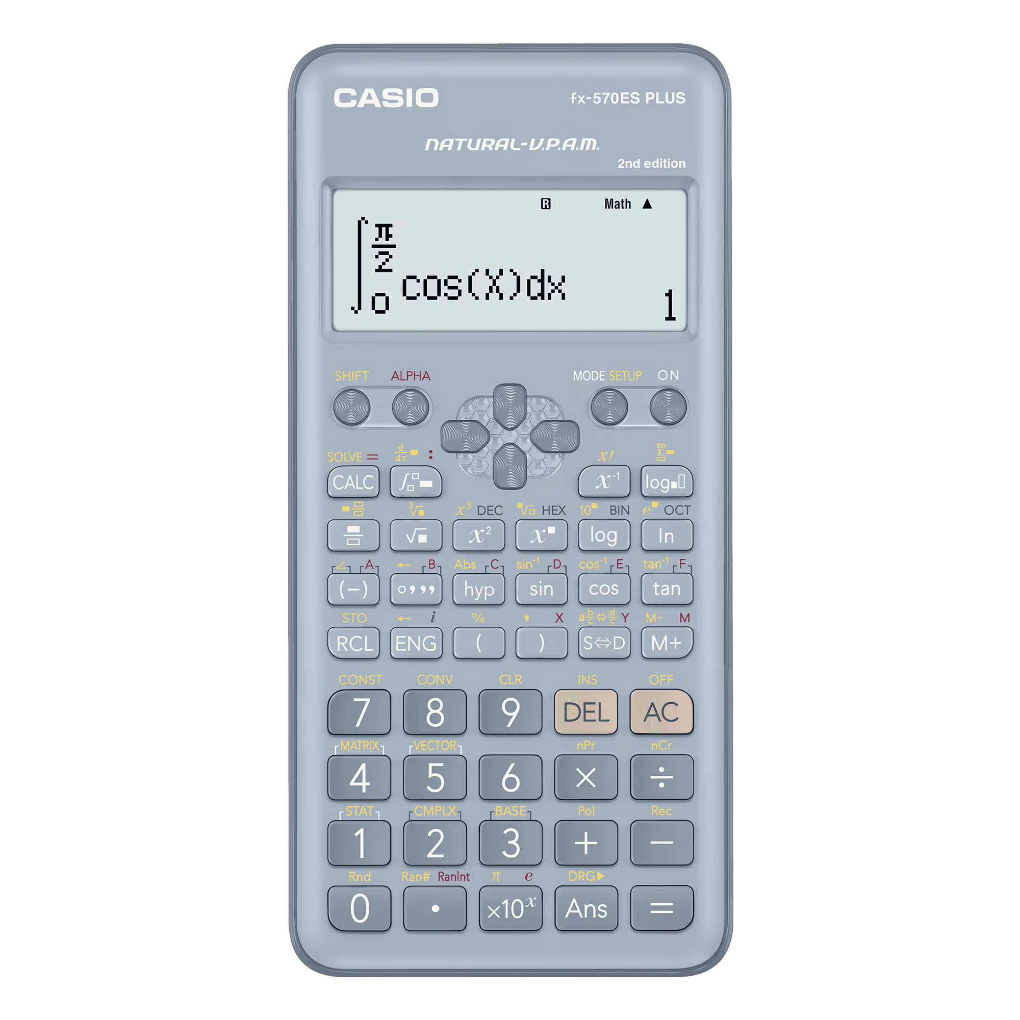 Calculadora Casio Fx-570ES Plus 2DA Edition Azul