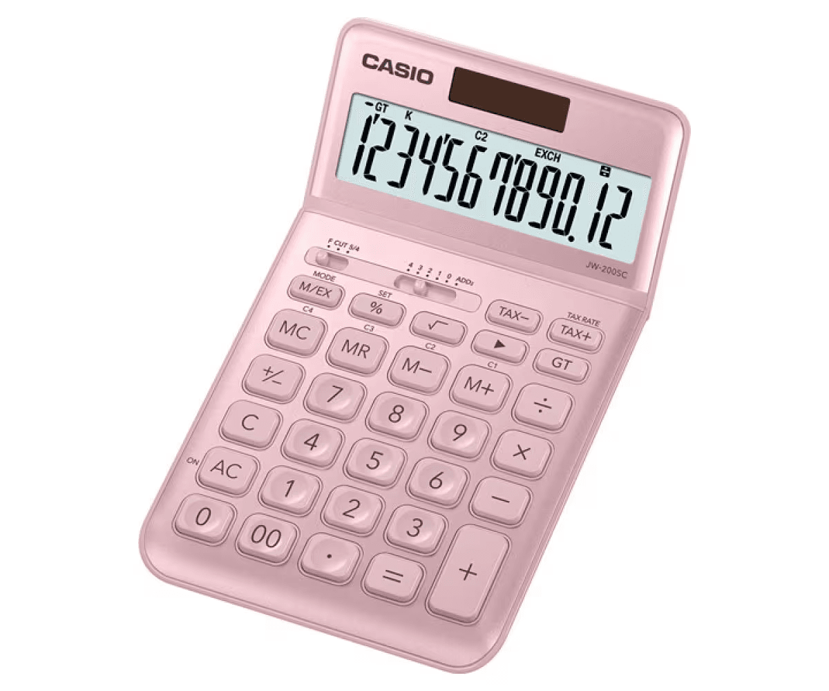 Acessórios Casio Jw-200SC Pink