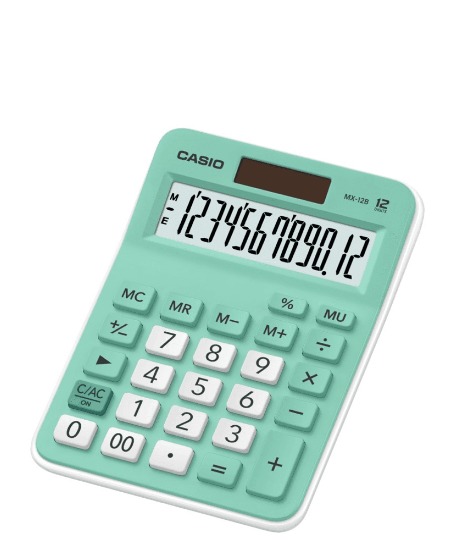 Calculadora Casio Mx-12B-Gn-W-Dc
