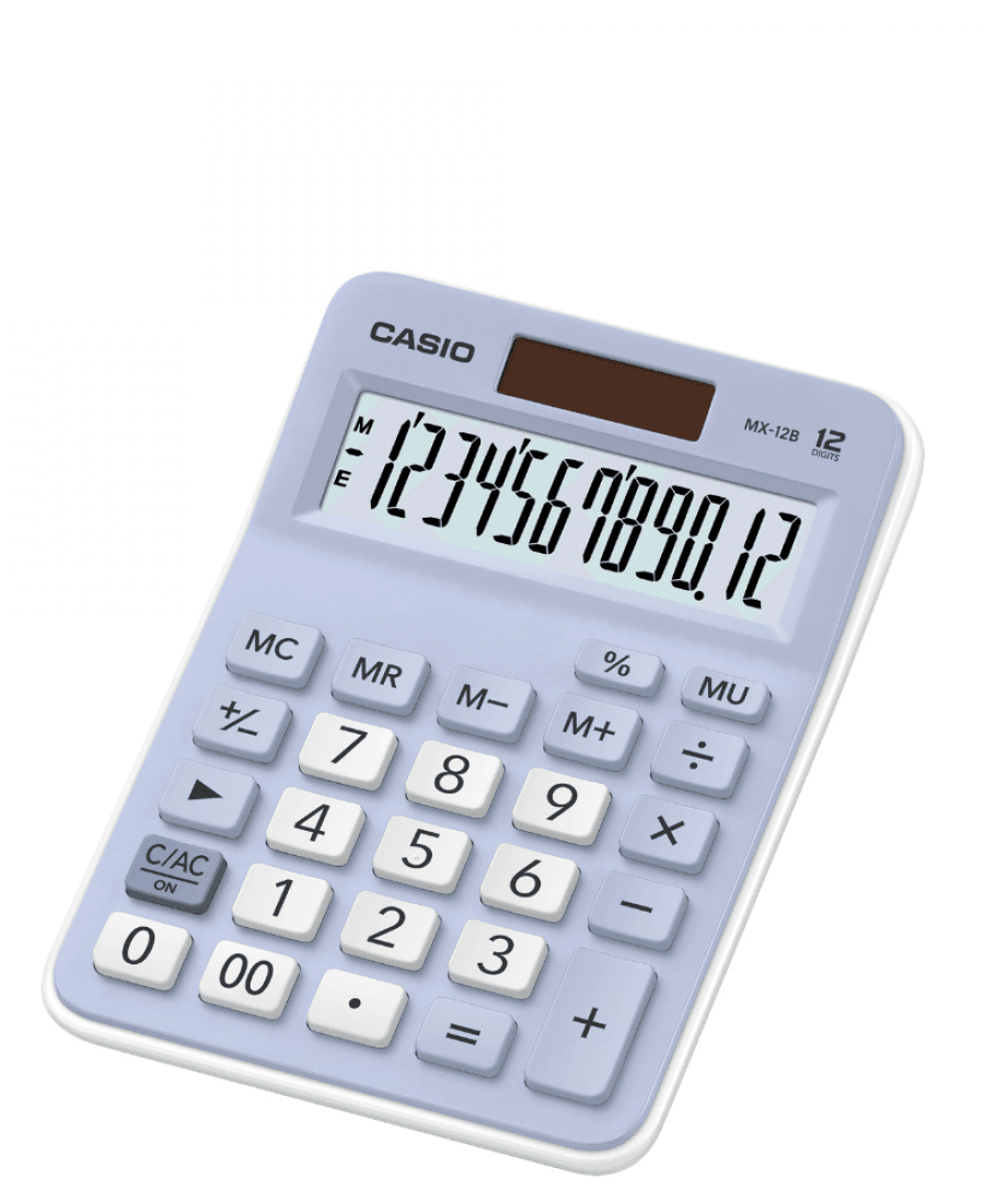 Calculadora Casio Mx-12B-Lb-W-Dc