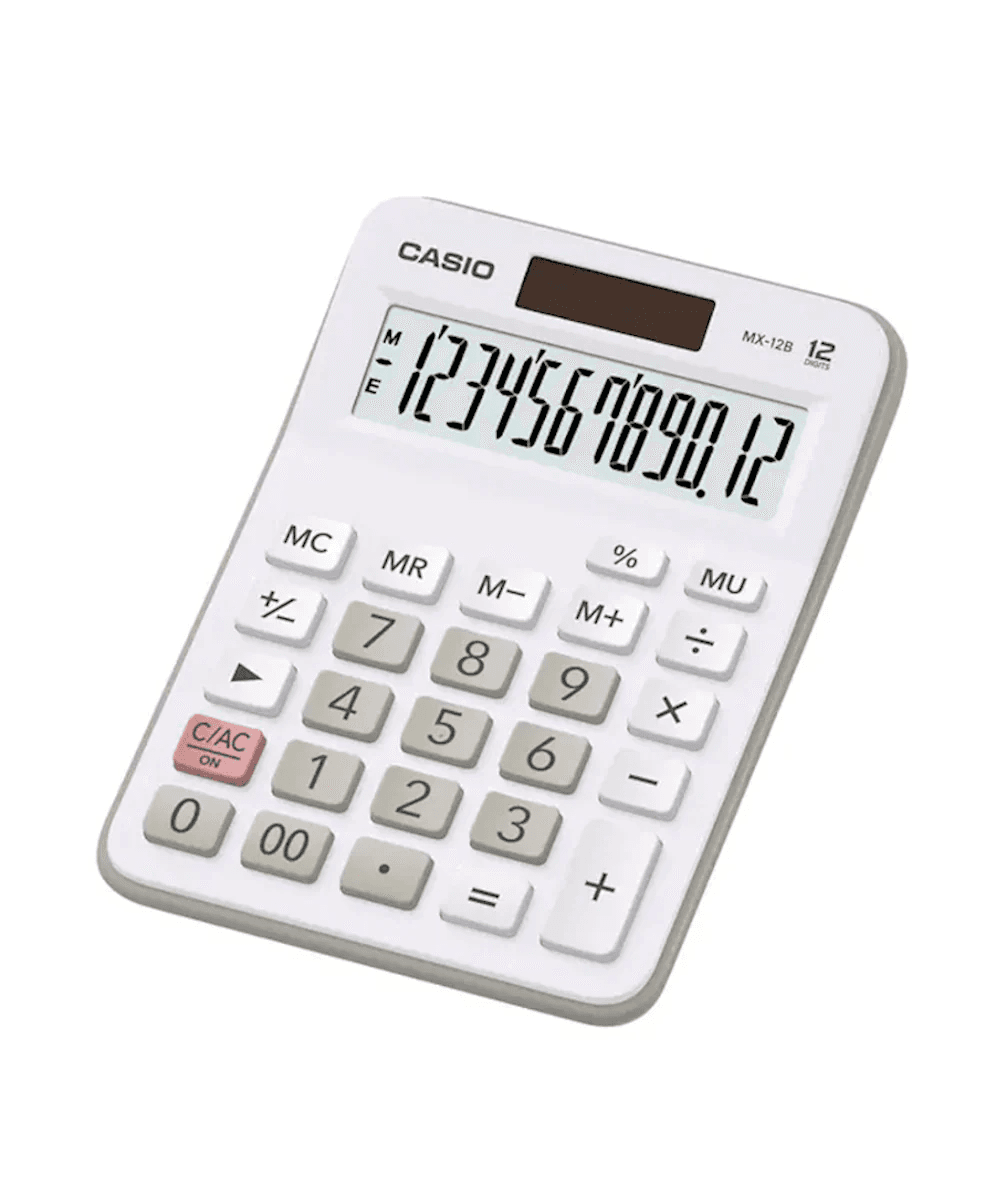 Calculadora Casio Mx-12B-We-W-Dc