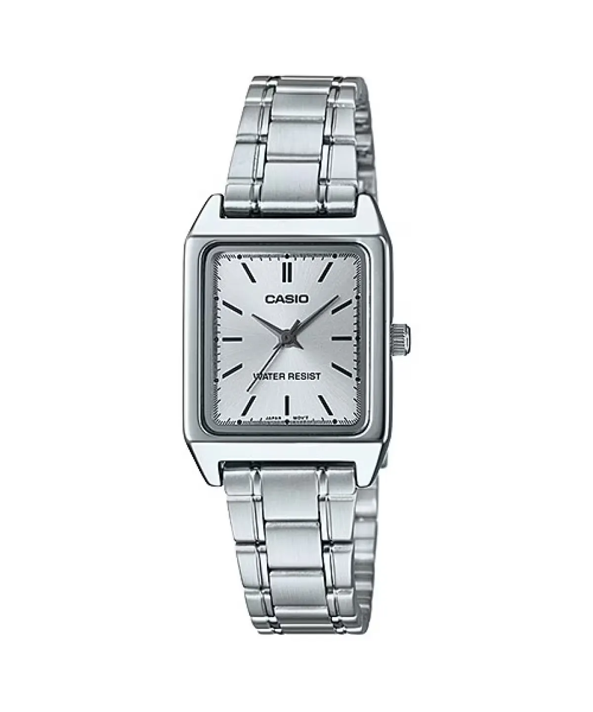 Relógio Casio Feminino Ltp-V007D-7EUDF Prateado + Estojo
