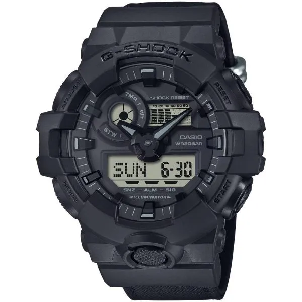 Relógio Casio G-Shock Ga-700BCE-1ADR Preto