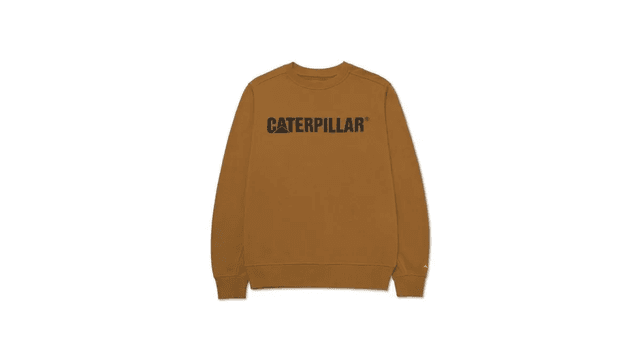 Moletom Caterpillar 4050055-14017 Marrom Tam. L