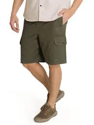 Short Caterpillar M Cargo 4080113-180515 Verde Tamanho 34