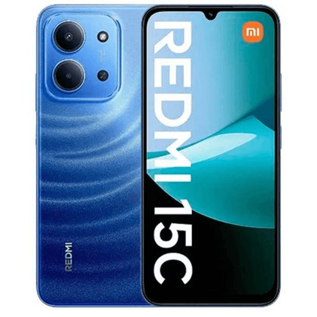 Celular Xiaomi Redmi 15C 4G 8GB+256GB Global Azul