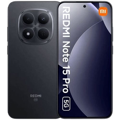 Cabo Xiaomi Redmi Note 15 Pro 5G 8GB+512GB Global Black S/FONTE