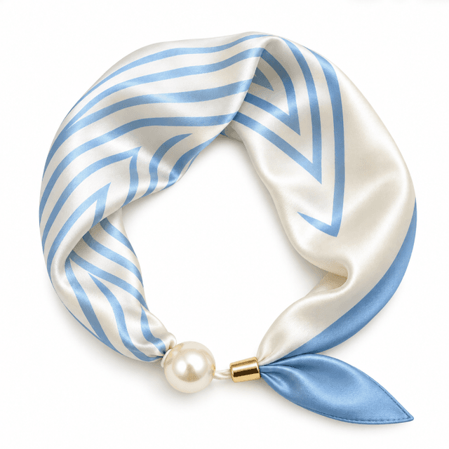 Celi Pañoleta 430430 Rayas Celeste/blanco