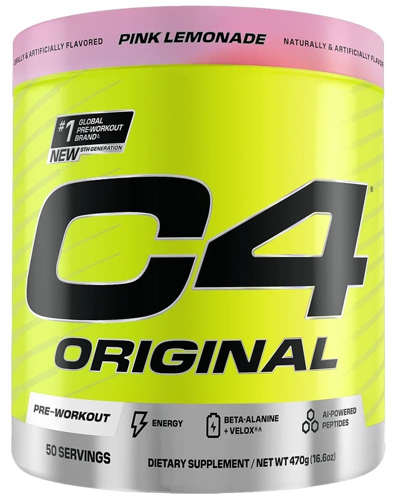 Suplemento Cellucor C4 Original Pré-Treino Pink Lemonade - 470G