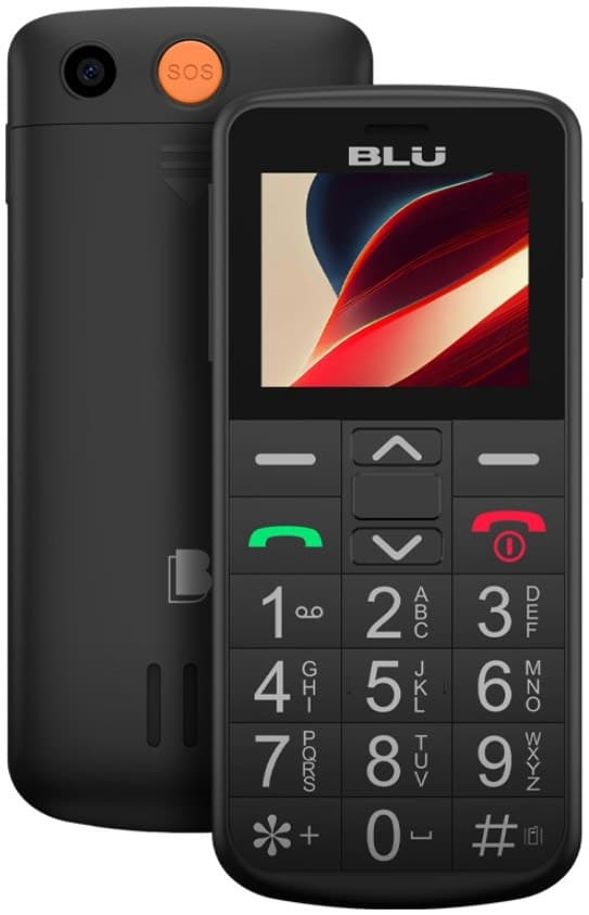 Celular Blu Joy 4G Dual Chip Tela 1.8" Preto