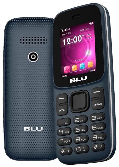 Celular Blu Z5 Z214 Dual Sim 1.8" Rádio Fm Azul Marinho