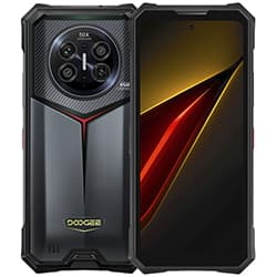 Celular Doogee V50 12GB de RAM / 512GB / Tela 6.78" / Dual Sim 5G - Midnight Black (Global)
