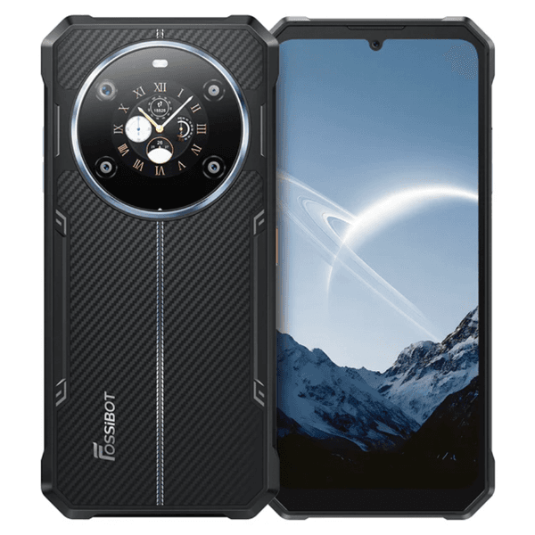 Celular Fossibot F109S / 6GB / 256GB / 6.7" / 10600Mah / 50MP + 16MP + 5MP / Dual SIM - Preto/Blue