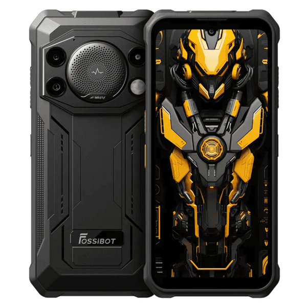 Celular Fossibot F110L / 4GB / 128GB / 6.7" / 10000Mah / 50MP + 8MP + 5MP / Dual SIM - Preto