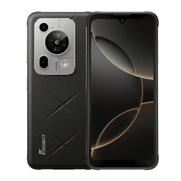 Celular Fossibot F112 Pro / 8GB / 256GB / 6.8" / 7150Mah / 50MP + 5M + 16MP / Dual SIM - Preto