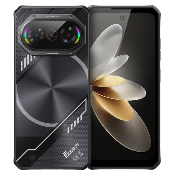 Celular Fossibot F114 / 4GB / 128GB / 6.6" / 5000Mah / 50MP / Dual SIM - Preto