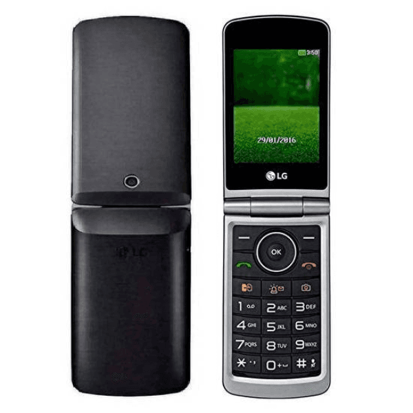 Celular Lg Lg-G360 Flip Dual Sim 950Mah Radio Preto