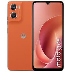 Celular Motorola G06 XT2535-2 4GB de RAM / 64GB / Tela 6.9" / Dual Sim LTE - Pantone Arabesque Laranja
