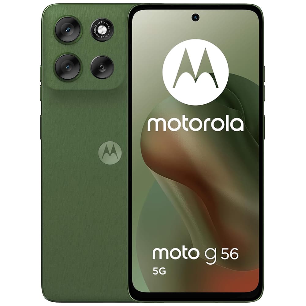 Celular Motorola G56 5G XT2529-1 8GB de RAM / 256GB / Tela 6.72" / Dual Sim 5G - Pantone Dill Verde