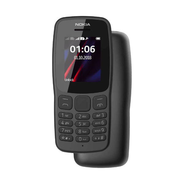 Celular Nokia 106 Ta-1190 Single Sim Preto