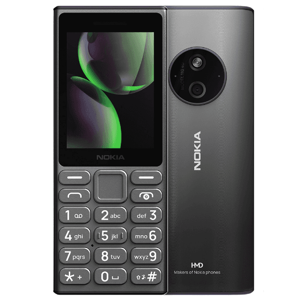Celular Nokia 125 TA-1480 / 4G / Dual SIM / Bluetooth / FM Radio - Preto