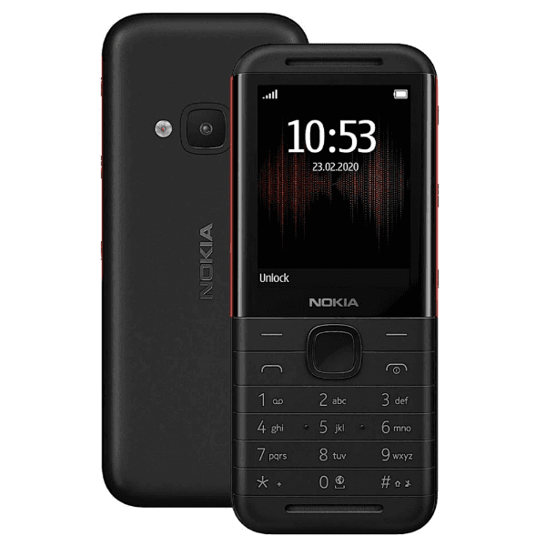 Celular Nokia 5310 4G TA-1212 / Dual SIM / 2.4" - Preto/Vermelho