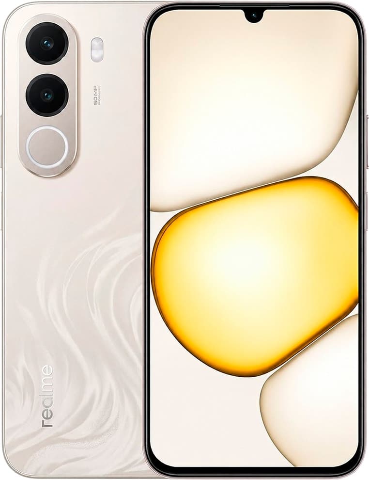 Celular Realme C100X RMX5366 NFC 8GB de RAM / 256GB / Tela 6.8" / Dual Sim LTE - Golden Coast (Anatel)