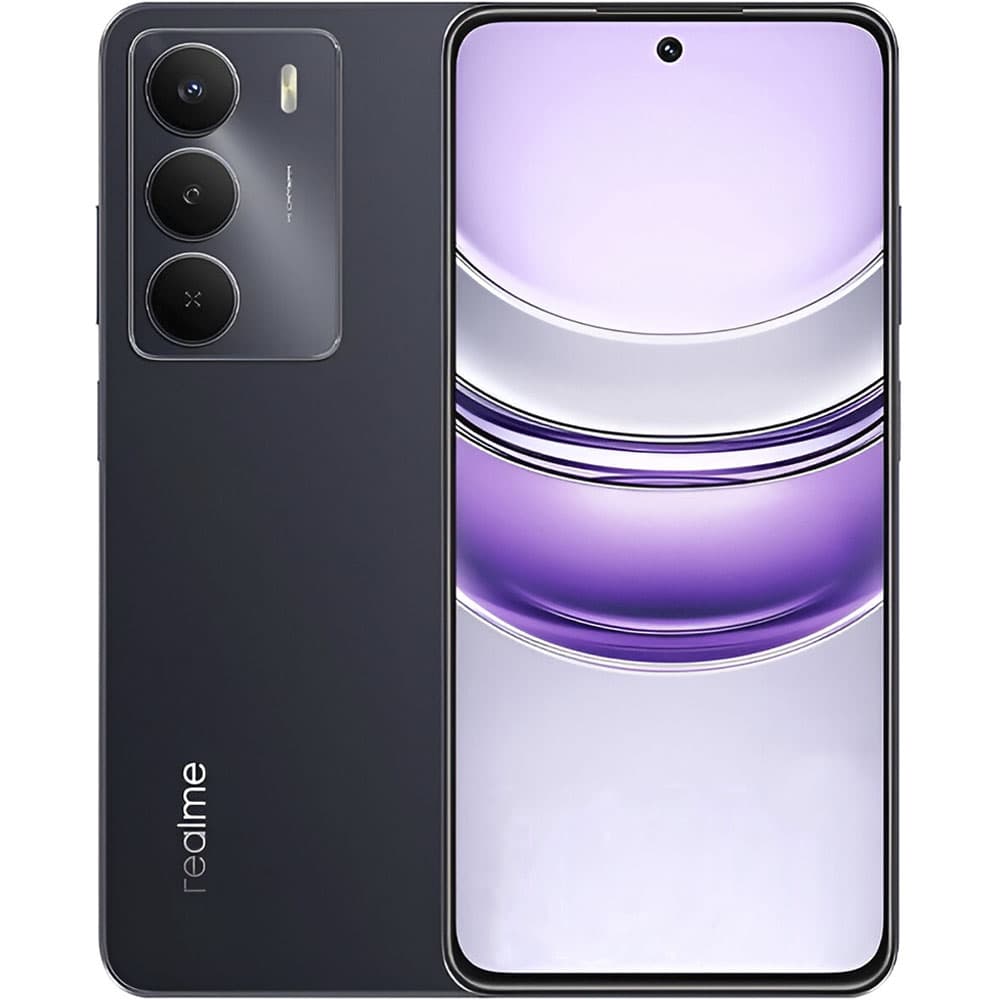 Celular Realme C71 Rmx3943 Anatel 5G 6.67" Dual Chip NFC 8/256GB 45W Preto
