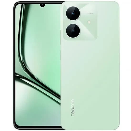 Celular Realme Note 60X Rmx3938 Dual Chip 128GB 4GB RAM 6.7" 8MP 5MP Wilderness Green
