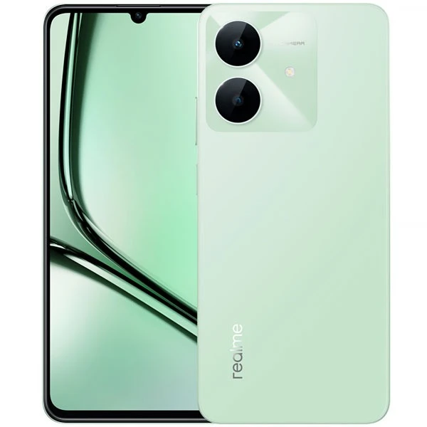 Celular Realme Note 60X Rmx3938 Dual Chip 128GB 4GB RAM 6.7" 8MP 5MP Wilderness Green