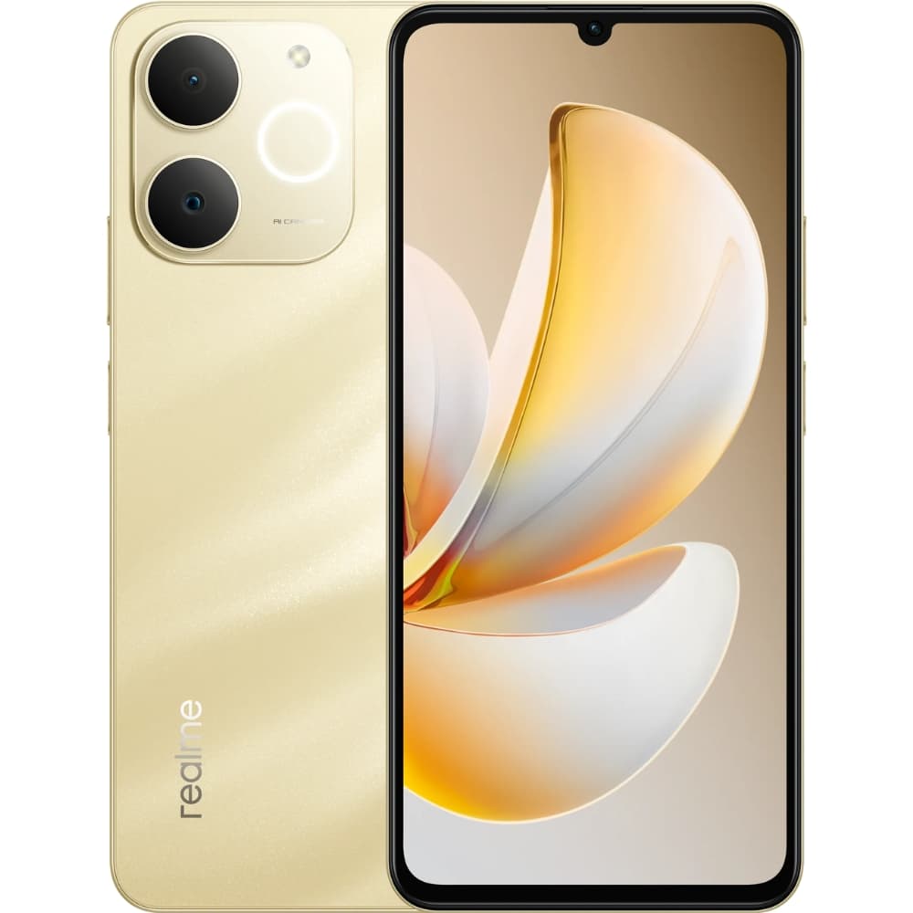 Celular Realme Note 70 Rmx5313 6.74" Dual Chip 4/128GB Dourado Anatel